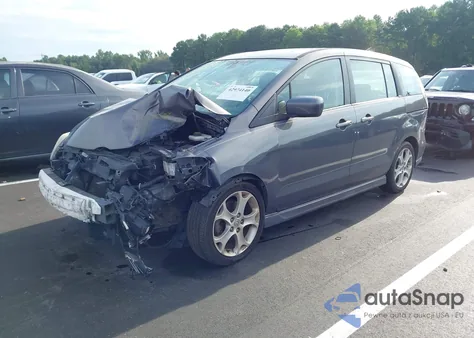 2010 Mazda Mazda5 Grand Touring из США, поврежденный, VIN JM1CR2W30A0360550